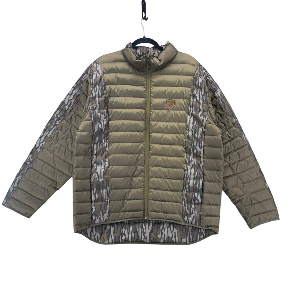 Gamehide Mens Down Puffer Jacket Fatigue Green XL